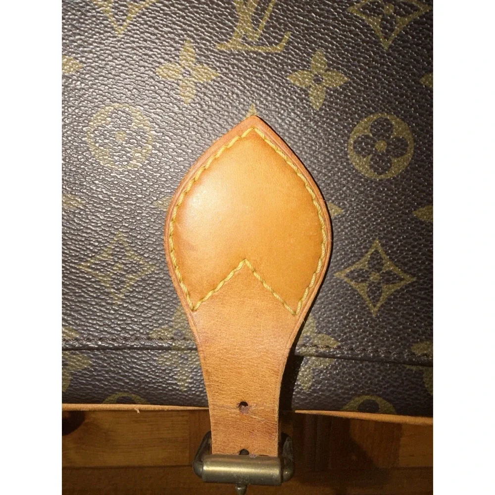 Louis Vuitton Cartouchiere Crossbody Bag Monogram Canvas Leather Vachetta READ - Picture 3 of 16